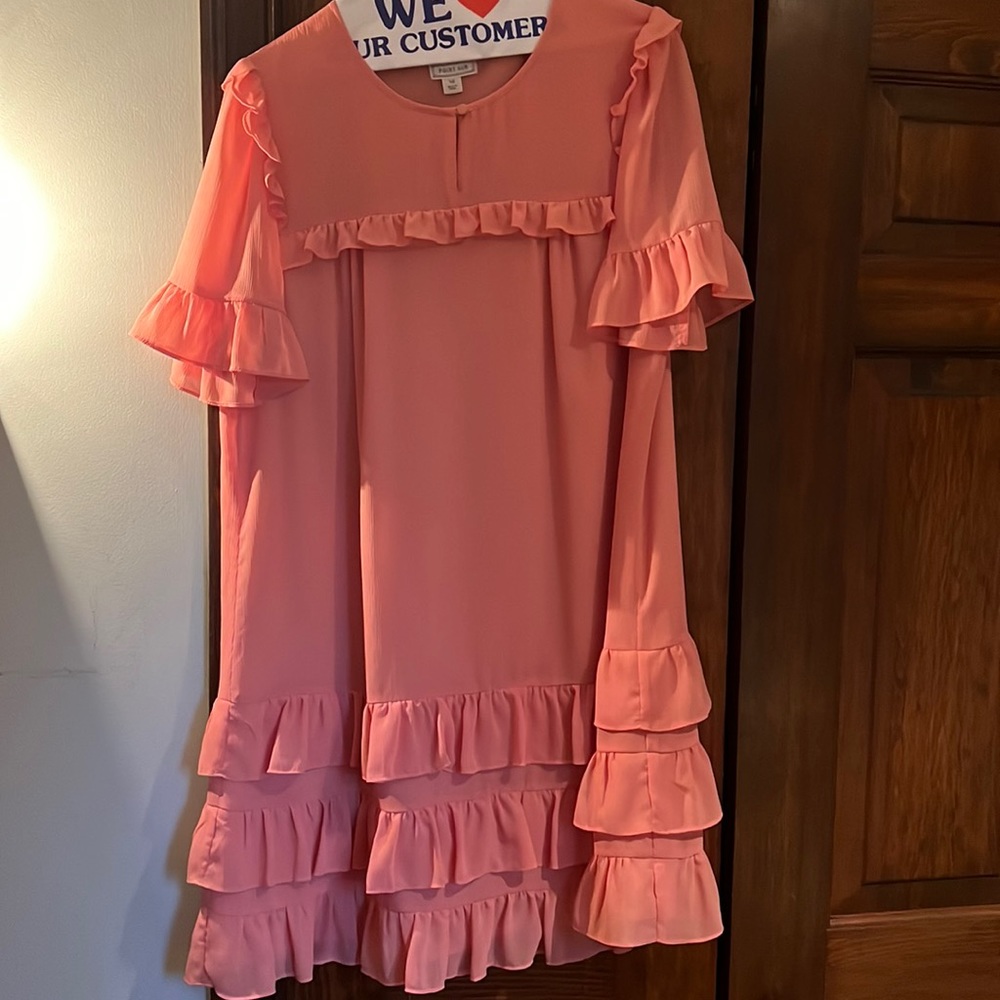 J Crew Peach Dress